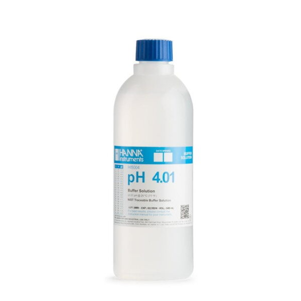 Solución de calibración técnica de pH 4.01 (500 mL)
