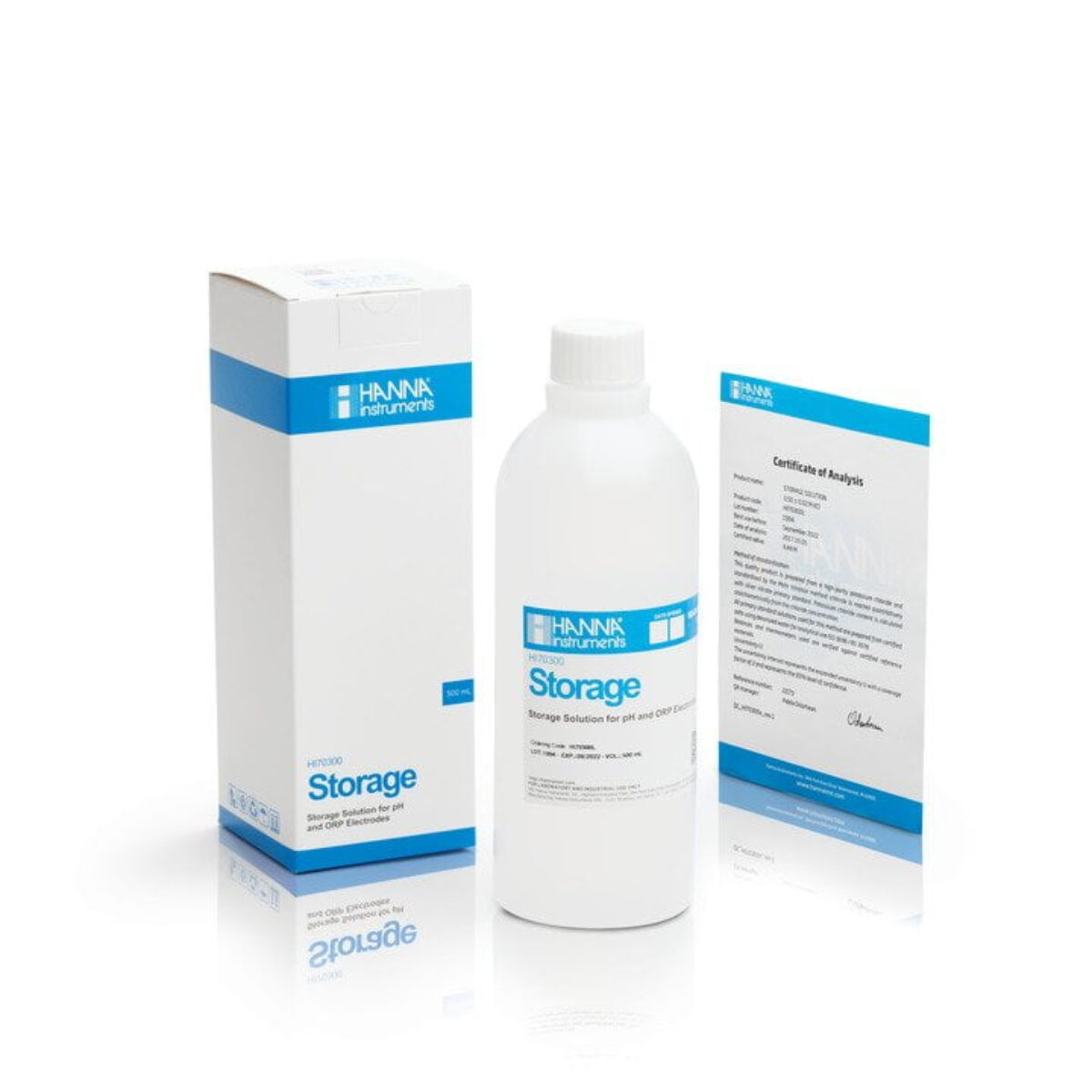 Solución de almacenamiento para electrodo de pH (500mL) » HANNA