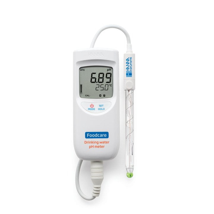 Medidor portátil de pH para agua de consumo humano » HANNA® instruments  Costa Rica