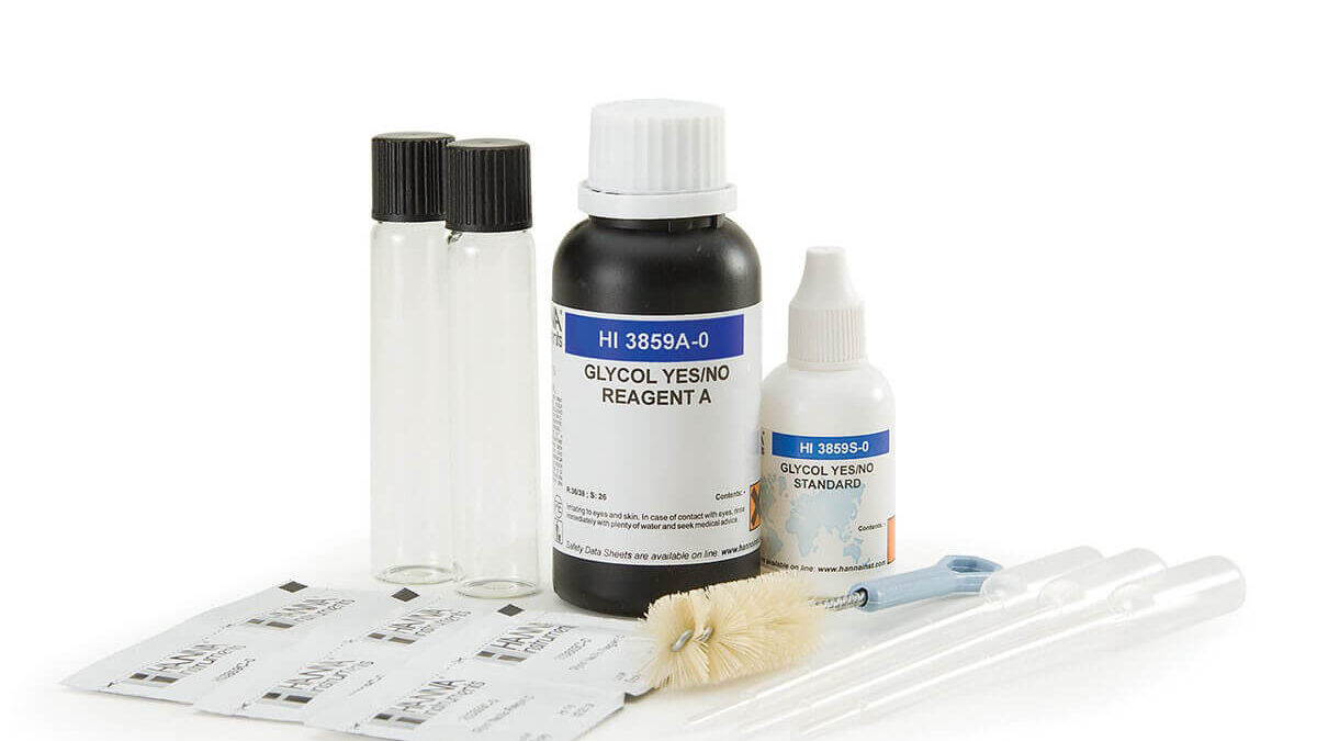 Test kit de dureza total del agua Hanna 400-3000 mg/L (HI 3842)