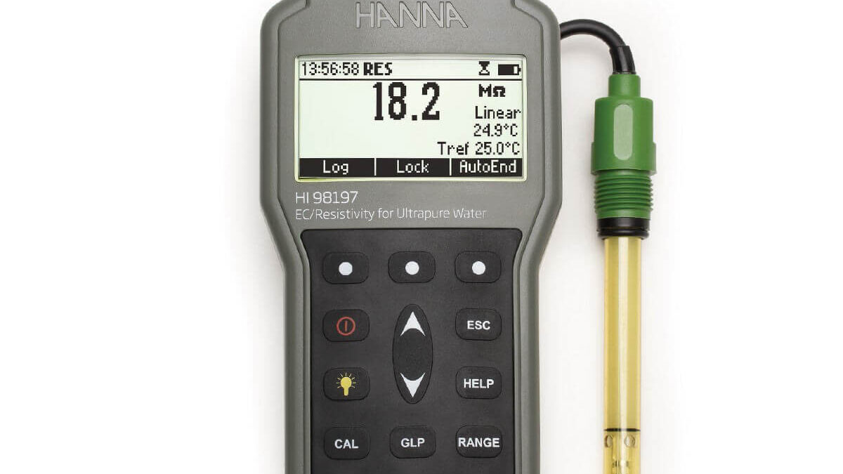Medidor portátil de pH para agua de consumo humano » HANNA® instruments  Costa Rica